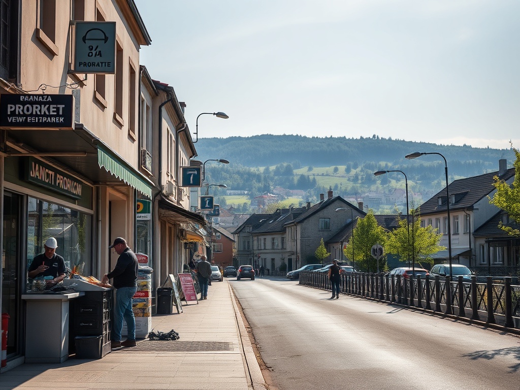 Budynek prokuratury w Jaworze, symbol pracy prokuratora